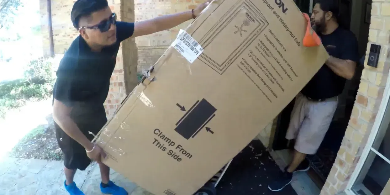 Moving in progress
